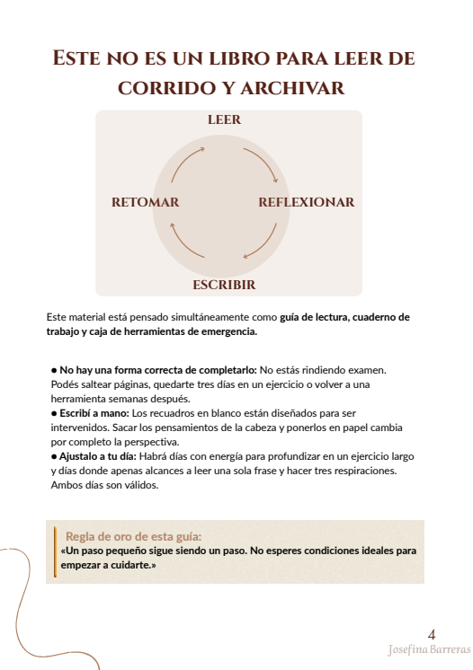Interior de La vida sigue, ¿y vos? - página 1